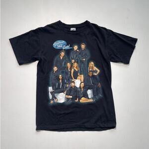 American Idol Live 2011 Tour T-Shirt / Size M / Anvil / 10 Year Anniversary